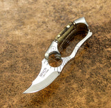 IMPACT CUTLERY RARE CUSTOM MINIATURE NECK SKINNING KNIFE