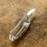 IMPACT CUTLERY RARE CUSTOM MINIATURE NECK SKINNING KNIFE