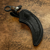 Custom Knife leather Sheath Karambit