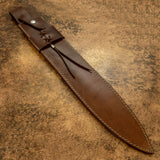 UK custom sword leather sheath maker. Leather work, custom swords leather sheath, leather scabbard UK