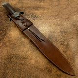 UK custom sword leather sheath maker. Leather work, custom swords leather sheath, leather scabbard UK