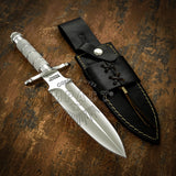 IMPACT CUTLERY RARE CUSTOM D2 STEEL DAGGER KNIFE