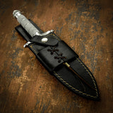 IMPACT CUTLERY RARE CUSTOM D2 STEEL DAGGER KNIFE