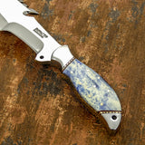Buy UK Handmade Knife, UK Custom Knife, UK Hand made Knife, Hunting Knife, Dagger, Sword, Pocket Knife, Folding Knife, Chef Knife, Tracker, Survival knife, Bespoke, Kitchen Knife, Cleaver Knife, Bush craft, Axes, Hatchets, Matchets, Hand Forged Damascus, MICARTA HANDLE