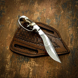 IMPACT CUTLERY RARE CUSTOM FULL TANG SKINNING MINIATURE KNIFE