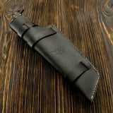 UK Custom Leather Sheath, UK Custom Tracker Leather Sheath