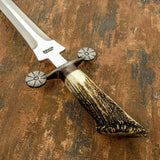 UK CUSTOM SPARTAN SWORD CROWN ANTLER