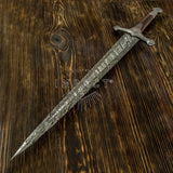 UK CUSTOM MEDIEVAL KNIGHT DAMASCUS SWORD