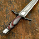 Wire wrapped Handle Custom Sword