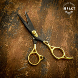 BUY IMPACT UK Barber Scissors, Hair Shears, Hair Scissors