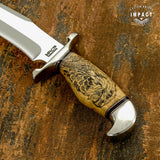 IMPACT CUSTOM ART BOWIE KNIFE