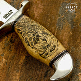 IMPACT CUSTOM ART BOWIE KNIFE
