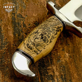 IMPACT CUSTOM ART BOWIE KNIFE