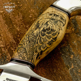 IMPACT CUSTOM ART BOWIE KNIFE