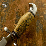 IMPACT CUSTOM ART BOWIE KNIFE