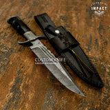 IMPACT CUSTOM ART BOWIE KNIFE