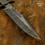 IMPACT CUSTOM ART BOWIE KNIFE