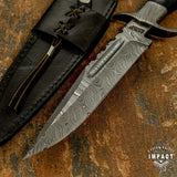 IMPACT CUSTOM ART BOWIE KNIFE