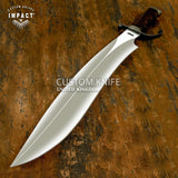 IMPACT CUSTOM ART SASQUATCH BOWIE KNIFE