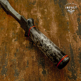 IMPACT CUSTOM DAMASCUS DAGGER KNIFE