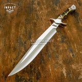 IMPACT CUSTOM FULL TANG BOWIE KNIFE