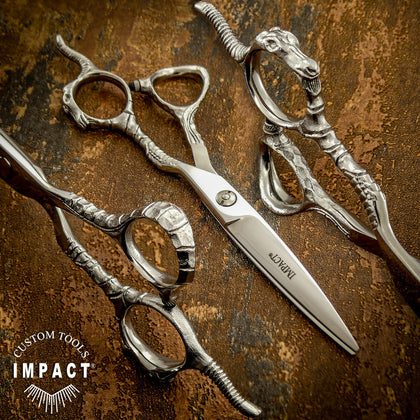 Impact® custom scissors, Custom Professional Hairdressing Scissors Barber Hair Cutting Thinning