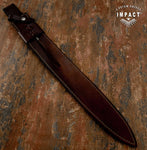 IMPACT CUTLERY RARE CUSTOM DAMASCUS MEDIEVAL SWORD DAGGER KNIFE
