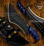 IMPACT CUTLERY RARE CUSTOM 12C27 STEEL FULL TANG BUSHCRAFT TRACKER KNIFE, UK Knife store, UK Knife seller.