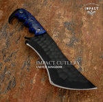 UK Knife store, IMPACT CUTLERY RARE CUSTOM 12C27 STEEL FULL TANG BUSHCRAFT TRACKER KNIFE 