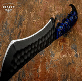 IMPACT CUTLERY RARE CUSTOM 12C27 STEEL FULL TANG BUSHCRAFT TRACKER KNIFE
