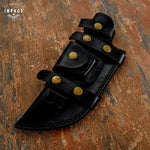 IMPACT CUTLERY RARE CUSTOM 12C27 STEEL FULL TANG BUSHCRAFT TRACKER KNIFE