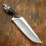 The Drake Hunter is a bold handcrafted knife that blends modern skeletal styling with traditional craftsmanship.