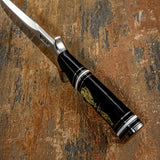 Buy from UK knife Dealer Scrimshaw Engraved Knife