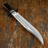 Sheffield makers refined the pattern with long clip-point blades, deep fullers, pronounced crossguards, and elegant proportions that balanced cutting performance with visual appeal