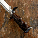 Ergonomic Finger Notched Wooden Handle