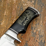 The ergonomic contour of the handle offers a comfortable, balanced grip suitable for extended outdoor use.