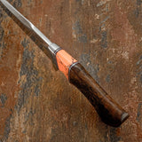Model # 8107 "Copper Rose" Custom Engraved Bowie Knife
