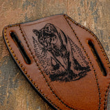 The artwork features detailed fur textures and natural ground elements that add depth to the scene.