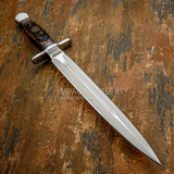 blade crafted from D2 tool steel, paired with a deeply engraved rosewood handle, Buy from UK Knife dealer
