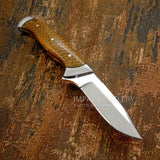 The Honeycomb Hunter is a beautifully crafted compact hunting knife that blends dependable field performance with a striking nature-inspired design.