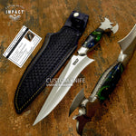 Custom Art Hunting Full Tang Bowie knife