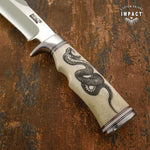 IMPACT CUTLERY CUSTOM ART BOWIE KNIFE