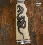 IMPACT CUTLERY CUSTOM ART BOWIE KNIFE