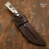 IMPACT CUTLERY CUSTOM ART BOWIE KNIFE