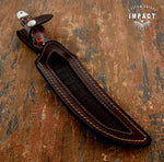 IMPACT CUTLERY RARE CUSTOM D2 FULL TANG BOWIE KNIFE SAW TOOTH BLADEIMPACT CUTLERY RARE CUSTOM D2 FULL TANG BOWIE KNIFE SAW TOOTH BLADE