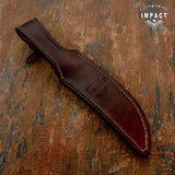 IMPACT CUTLERY RARE CUSTOM D2 FULL TANG BOWIE KNIFE SAW TOOTH BLADEIMPACT CUTLERY RARE CUSTOM D2 FULL TANG BOWIE KNIFE SAW TOOTH BLADE