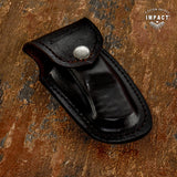 IMPACT CUTLERY CUSTOM DAMASCUS FOLDING POCKET KNIFE | LOCK BACK