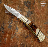 IMPACT CUTLERY CUSTOM FOLDING POCKET KNIFE | LOCK BACK