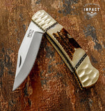 IMPACT CUTLERY CUSTOM FOLDING POCKET KNIFE | LOCK BACK