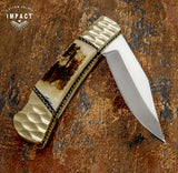 IMPACT CUTLERY CUSTOM FOLDING POCKET KNIFE | LOCK BACK